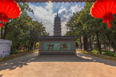 江苏苏州常熟市崇教兴福寺塔