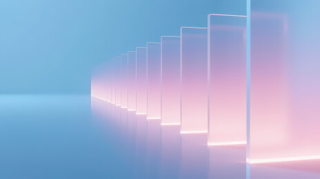 梦幻渐变半透明方阵