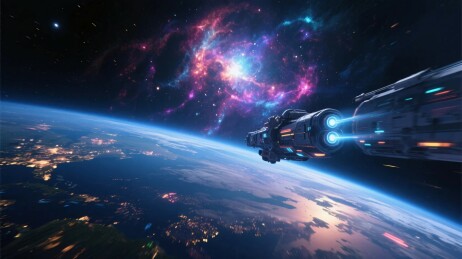 太空星际科幻场景