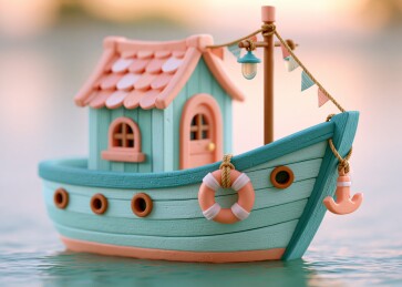水上小屋船