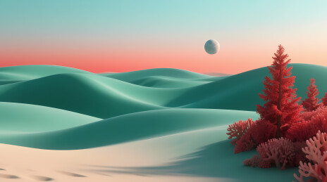 梦幻沙丘与红树