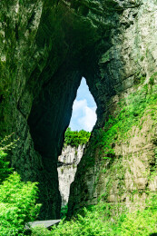 喀斯特地貌天坑地貌