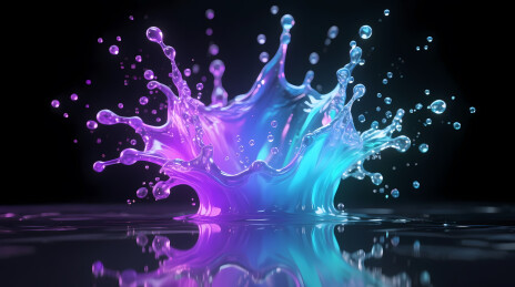 水花皇冠梦幻光影