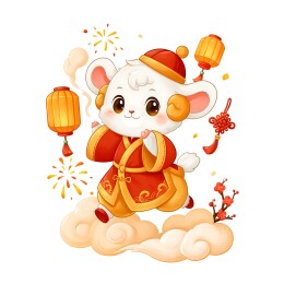 吉羊迎春海报