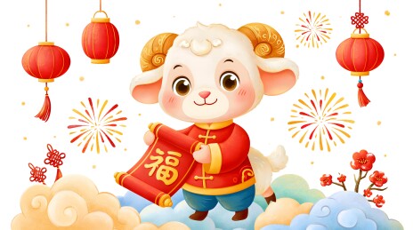 金云祥羊贺岁