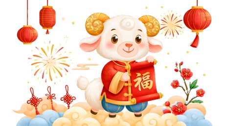 金云祥羊贺岁