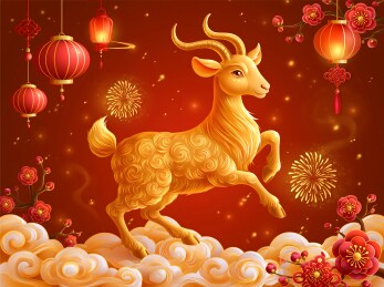 吉羊迎春海报