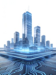 未来科技城市建筑景观