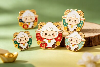羊年IP角色徽章设计合集