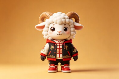 羊年IP角色服装设计