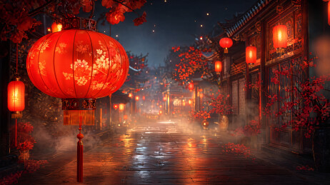 露营灯勾勒城市发展图景