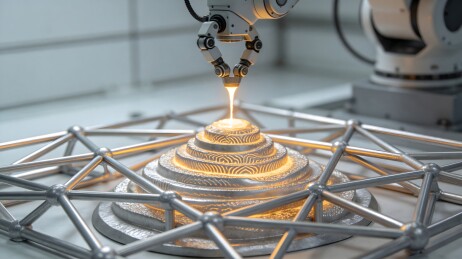 机器人3D打印金属结构
