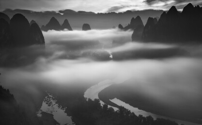 广西桂林漓江风光