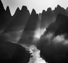 广西桂林漓江风光
