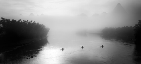 广西桂林漓江风光