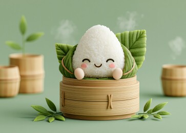 可爱饭团萌趣登场