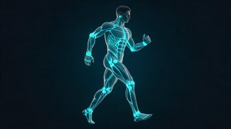 人体运动骨骼肌肉分析图