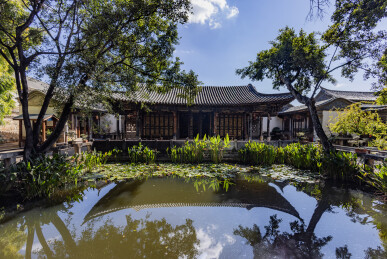 云南建水朱家花园景观
