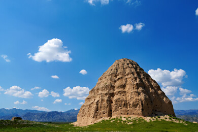 宁夏银川，西夏陵国家考古遗址公园