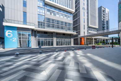 中国中山市翠亨新区产业园区环境背景素材