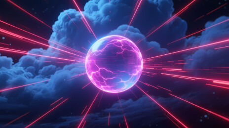 宇宙能量球爆发
