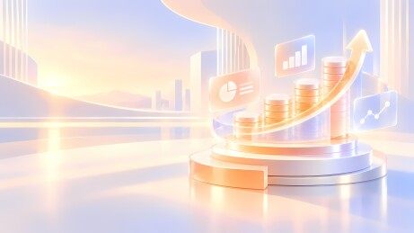 未来科技金融增长图示