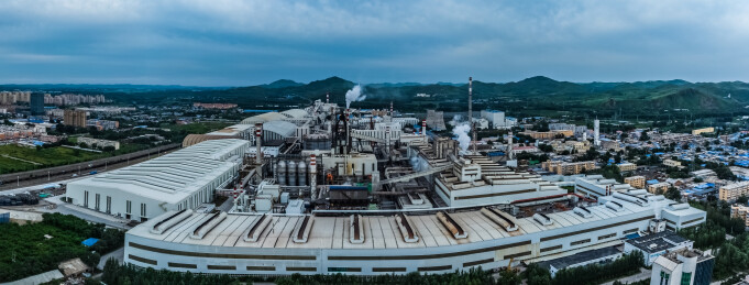 中国内蒙古乌兰浩特市钢铁制造工业厂房建筑