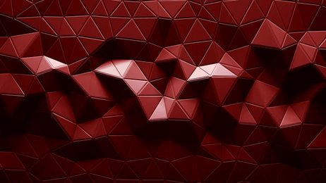 4kloopingdarkredfootagewithchaoticshapeshightechclipinabstract