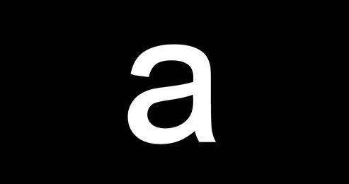 knitting alphabet abc letter q in red color on white background.