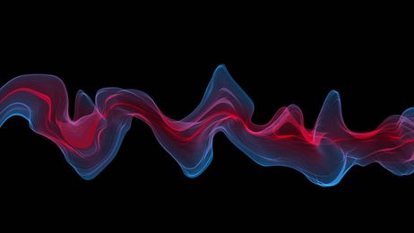 wave blue vector abstract background lines design color white