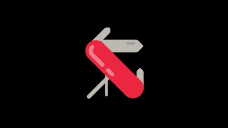 square appearance trickling.