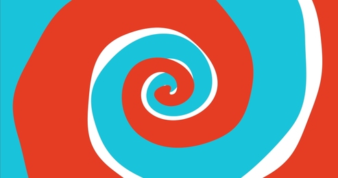 spiralshaperainbowcolorsseamlesslooprotationanimationbackground