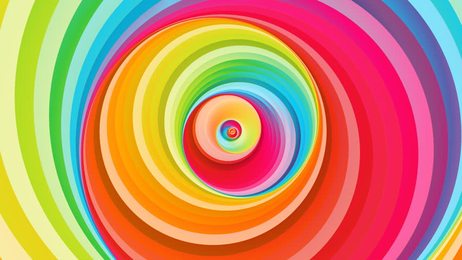 spiralshaperainbowcolorsseamlesslooprotationanimationbackground