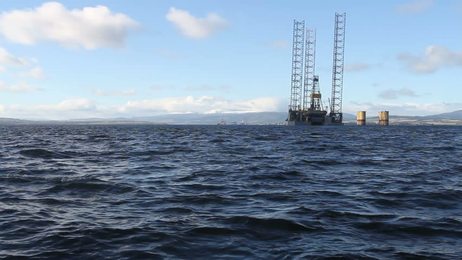 aerialusaoilgasoceandrillingplatformrigoffshoreindustry